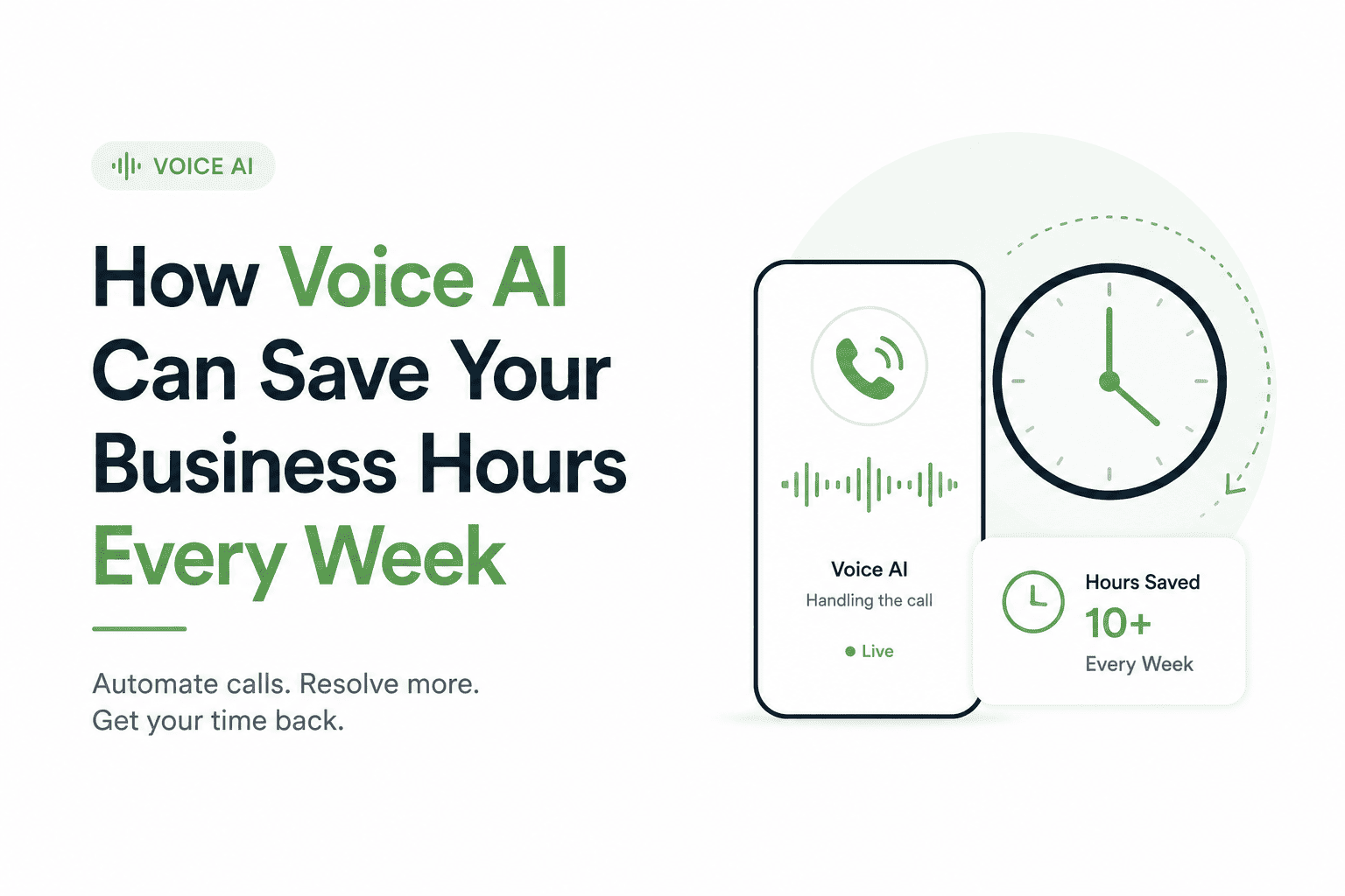 How Voice AI Can Save Your Business Hours Every Week